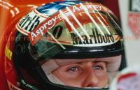 1996年～2000年　M.シューマッハ　実使用ヘルメット(直筆サイン入りヘルメット有)