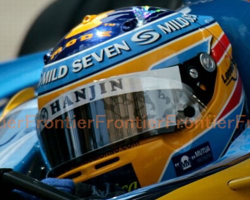 F.アロンソ 2024 1/2 ヘルメット F1グッズ・ミニカーの専門店