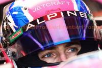 2024　J.ドゥーハン　アブダビGP　デビューレース 実使用バイザー