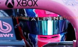 2024　J.ドゥーハン　アブダビGP　デビューレース 実使用バイザー
