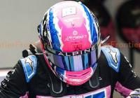 2024　J.ドゥーハン　アブダビGP　デビューレース 実使用バイザー
