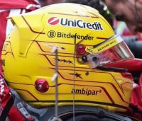 2025年　L.ハミルトン  中国GP スプリントレース優勝　実使用バイザー