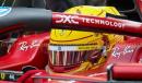 2025年　L.ハミルトン  中国GP スプリントレース優勝　実使用バイザー